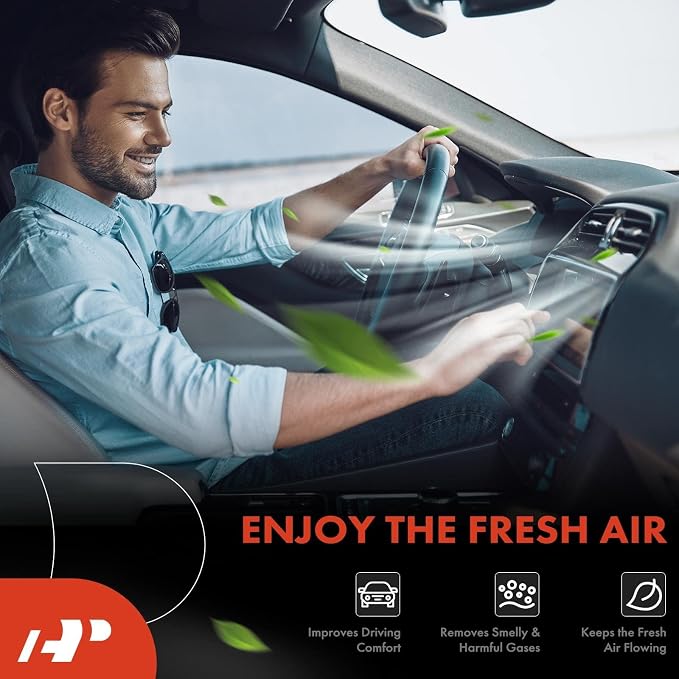 A-Premium 2-PC Cabin Air Filter w/Activated Carbon Compatible