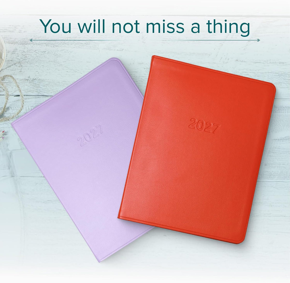 Harbor Weekly Journal Notebook Planner 2027 Leida Pine