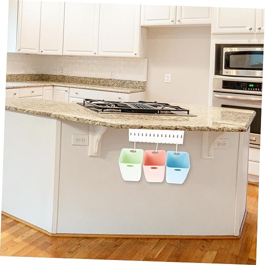 1set Wall-Mounted Sorting Trash Bin Space-Saving Recyclable Garbage Bins