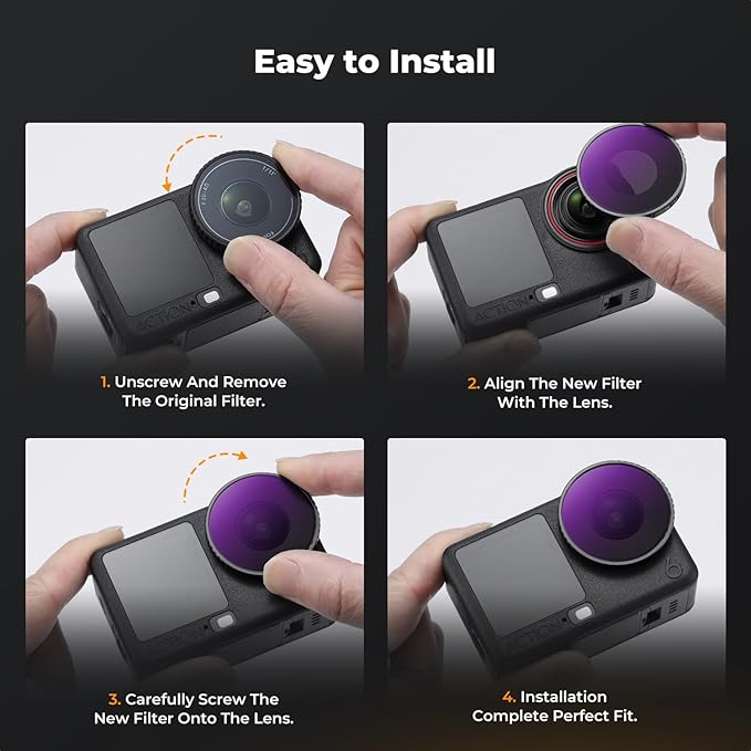 K&F CONCEPT ND Filter Kit Compatible