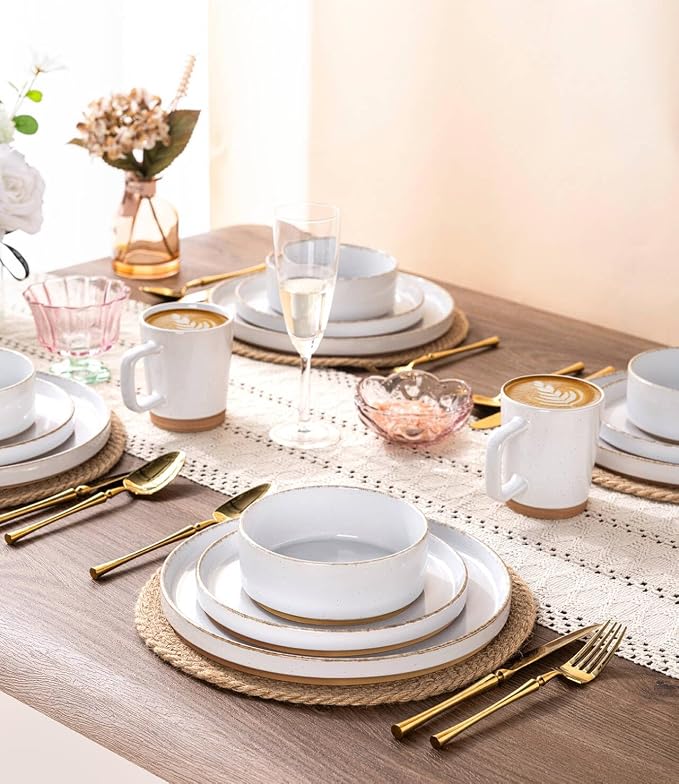 AmorArc Stoneware Dinnerware Sets