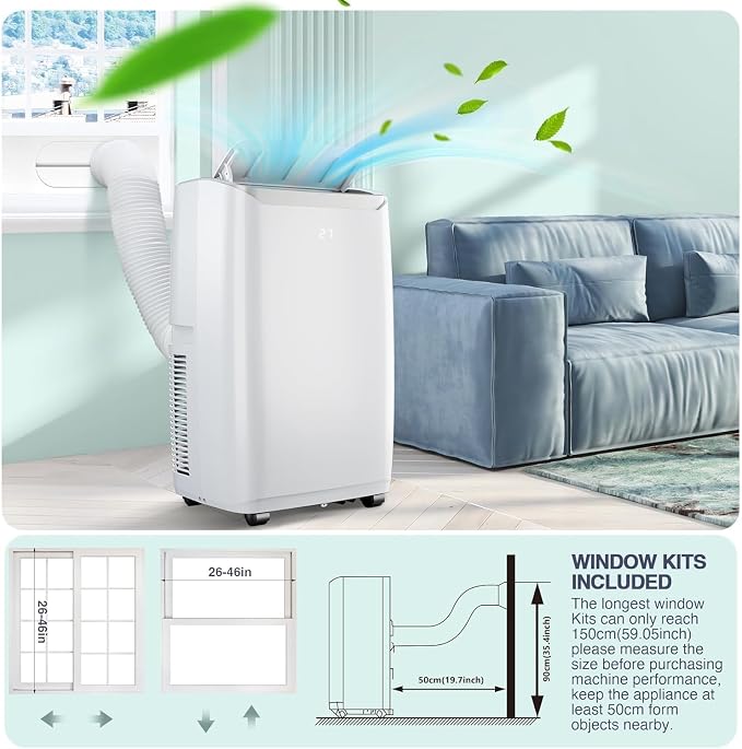 Portable Air Conditioners, 12000 BTU Portable AC