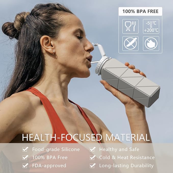 BEAUTAIL Collapsible Water Bottles