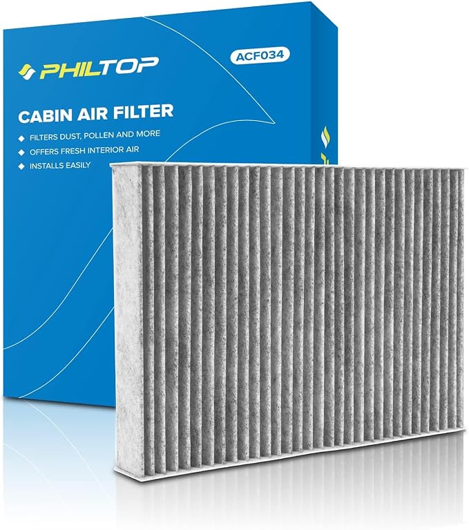 PHILTOP ACF034 Cabin Air Filter, Replacement