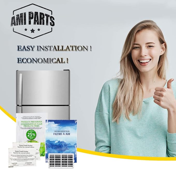 AMI PARTS W10311524 Air Filter &W10346771A Produce Preserver Replacement
