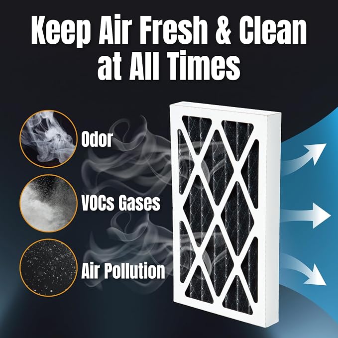 POWERTEC 5 Micron Activated Carbon Outer Air Filters