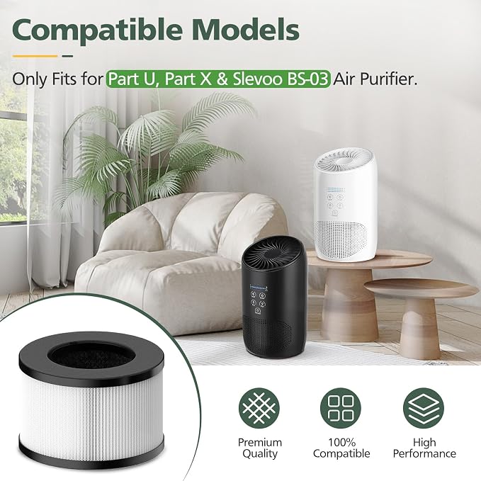 BS-03 HEPA Replacement Filter Compatible
