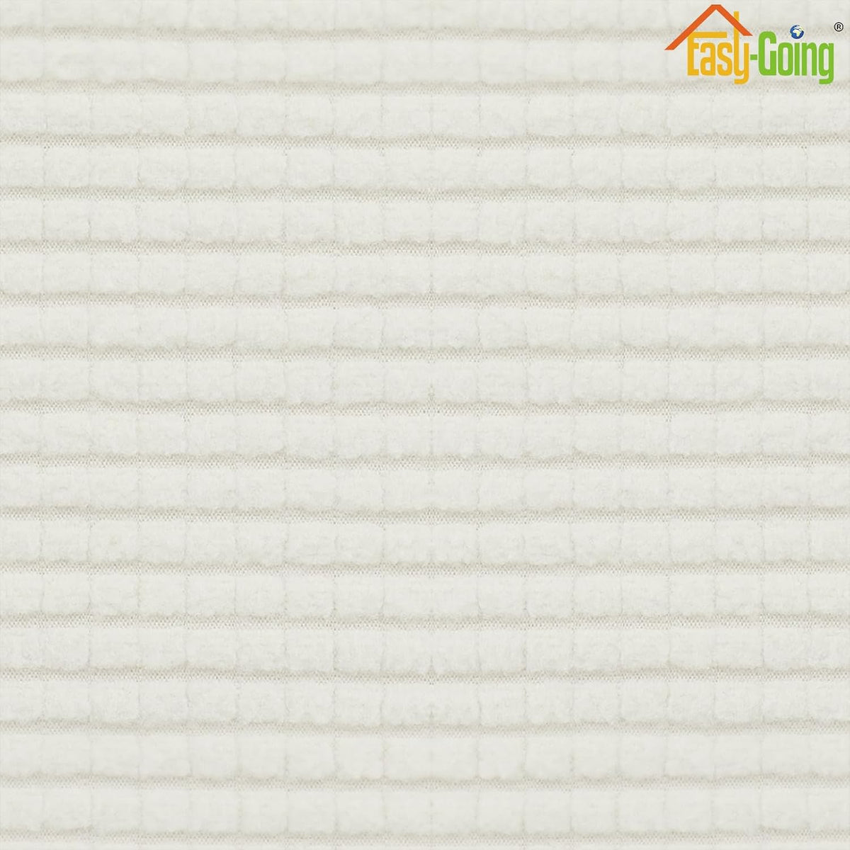 Easy-Going Stretch XX-Large Rectangle Ottoman Cover Cream
