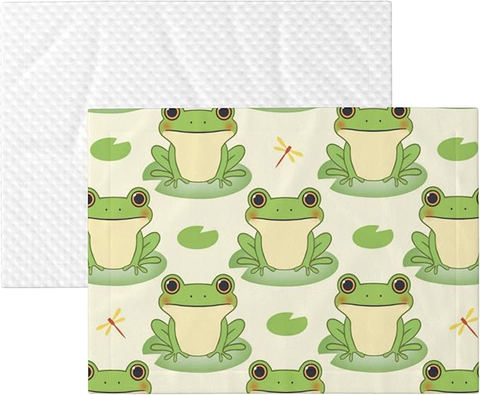 Cute Frogs Throw Blanket - Animal Blanket for Dog Cat Pet Blankets 40x30 for Couch Sofa Bed