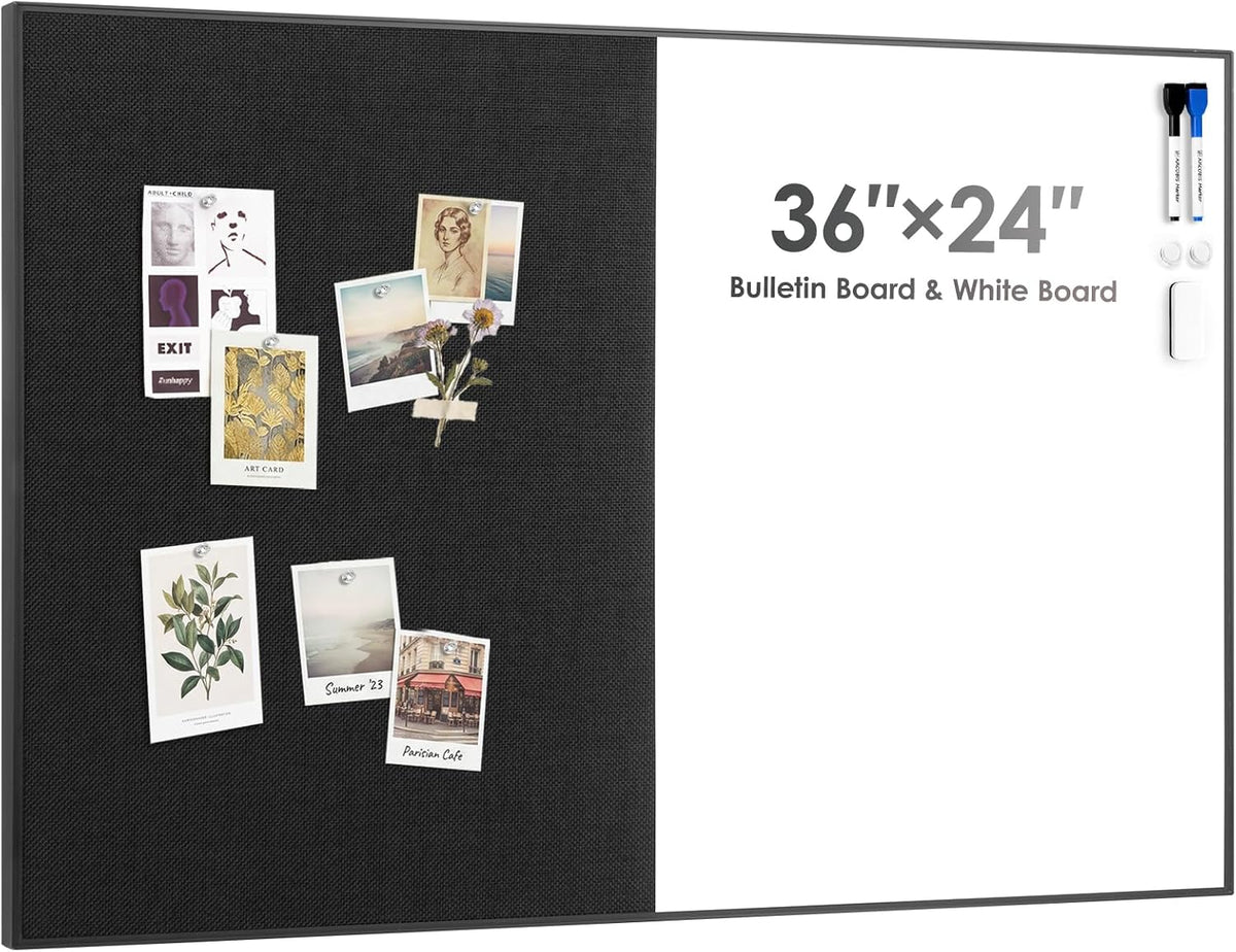 ARCOBIS Cork Board White Board Combo
