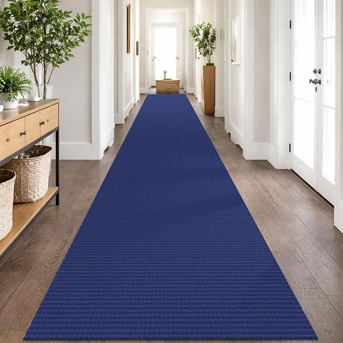 IOHOUZE Washable Exrea Long Hallway Runner Rug 3x20 Non Slip Rubber Backed