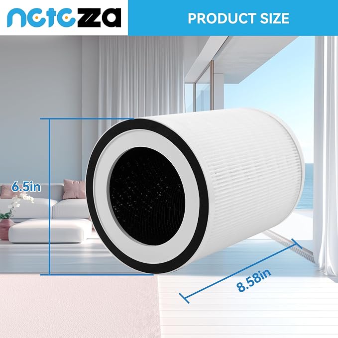 Kilo Air Purifier Filter Replacement Compatible