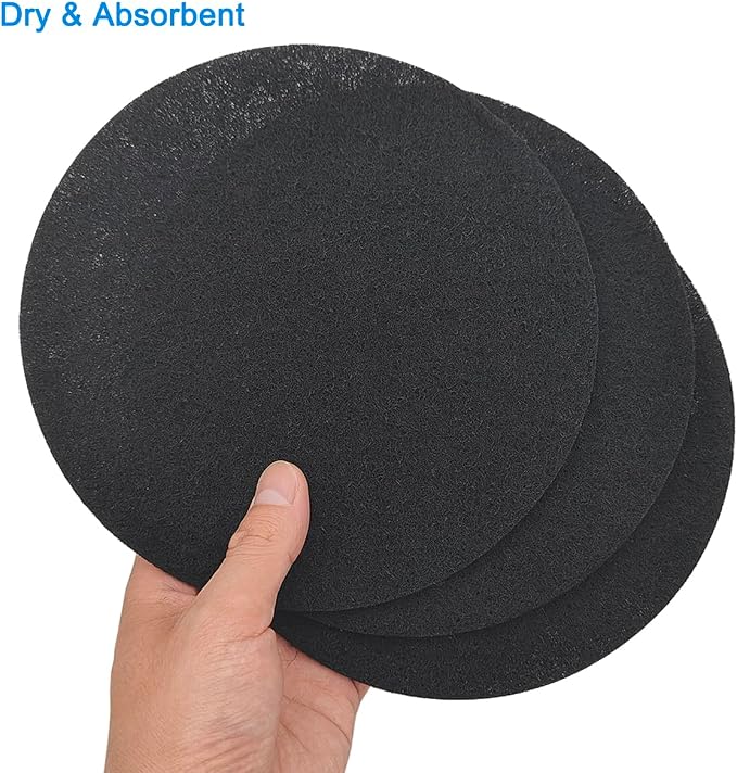 7.25inch Charcoal Filters for Compost Bucket, 3 Pack Compost Filter for
