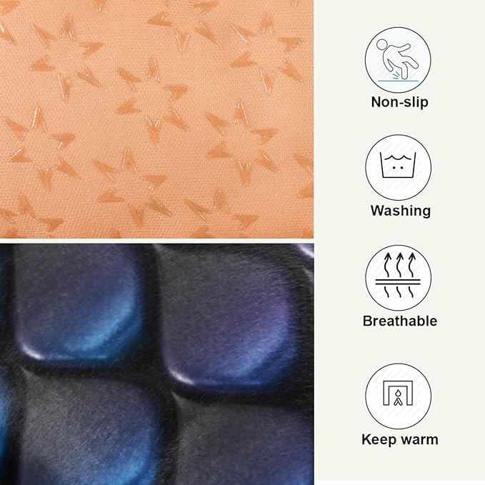 Pet Bed Colored Scales Dog Bed Mat Absorbing Non Slip Pad Pet Sleeping Mat for Small, Medium, and Large Dogs Puppy Cat 36 in x 24 in