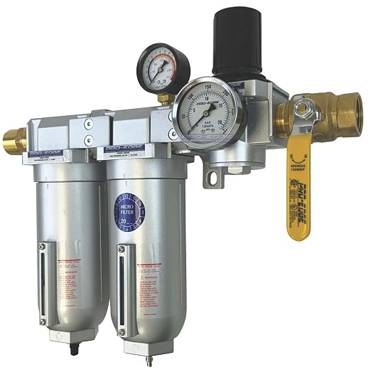 1/2" NPT Industrial Moisture Removing Particulate Filter Water Separator and Oil