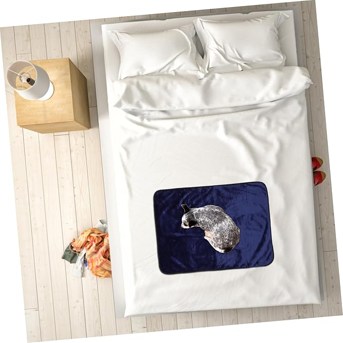 Waterproof Pet Blanket: 100x75cm Water Resistant Dog Bed Cover Pet Blanket - Soft and Washable Puppy Throw for Furniture Couch Sofa