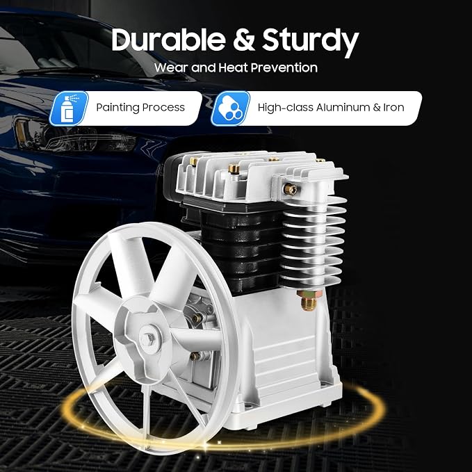 Air Compressor Pump Head, 3hp Air Compressor Pump-Head, 2200w Portable