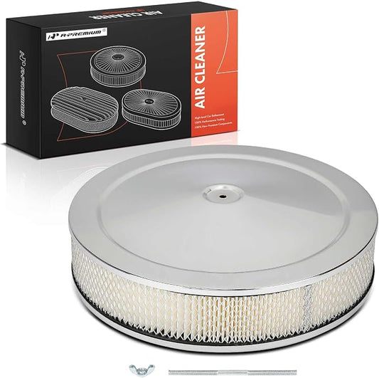 A-Premium Universal Air Cleaner Filter Assembly