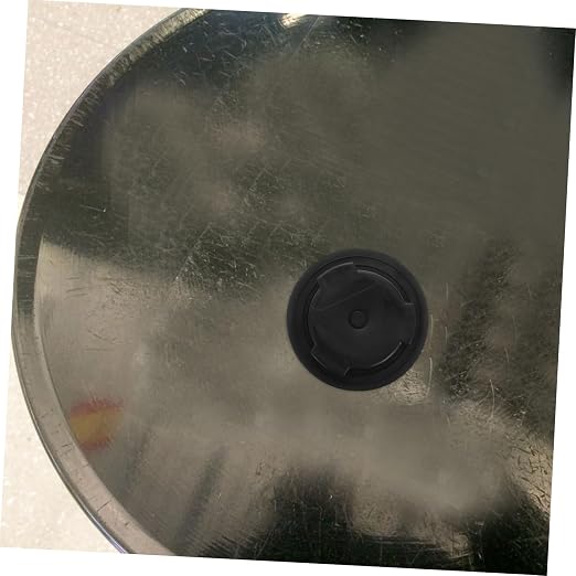 Locking Airtight Trash Can Cover Weatherproof Drain Plug