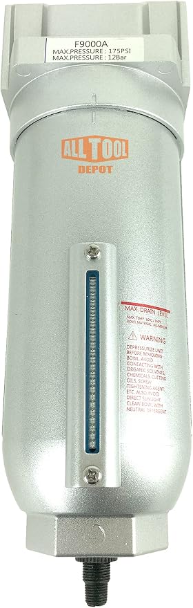 1" NPT SUPER DUTY Industrial Grade Particulate Filter/Water Trap
