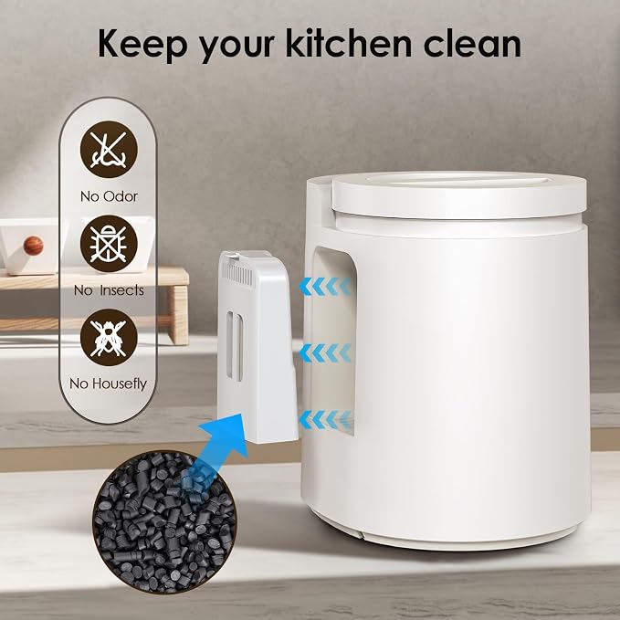 Electric Composter for Kitchen, 3L Food Recycler Composter