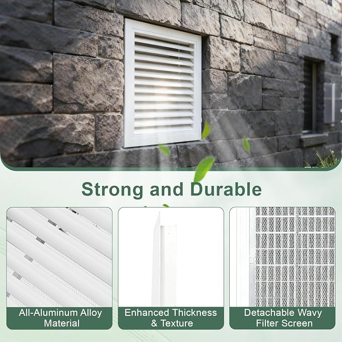 20"x20" Gable Vent