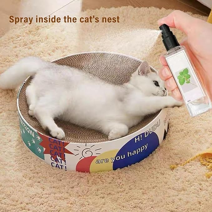 Kitty Joy Herbal Cat Joy, Herbal Cat Joy Spray, Celery Pets Catnip Spray, Catnip Spray for Indoor Cats, Cat Calming Spray, Anti Scratch Cat Spray, Cat Training Spray with Catnip, Cat Nip Spray (2PCS)