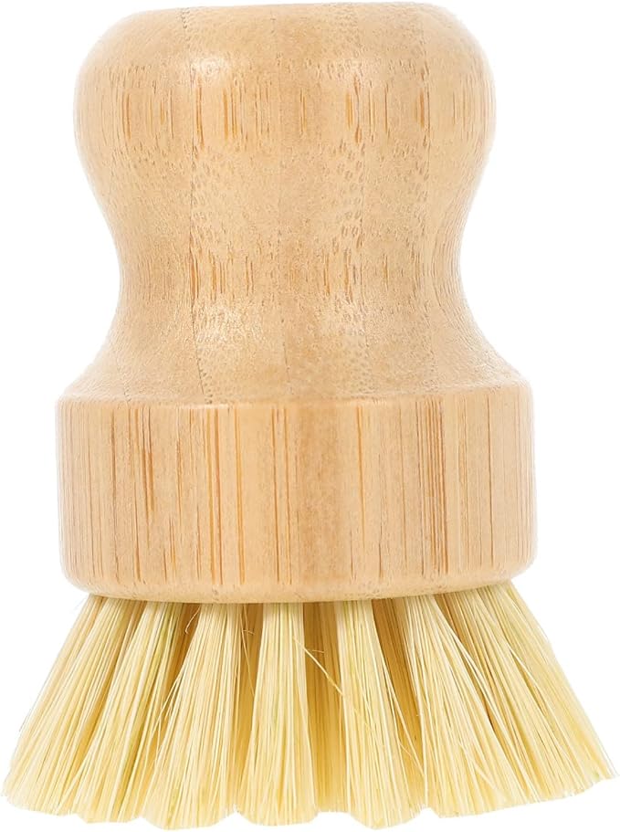 Multi-Function Pot Brush Natural Vegetable Scrubber