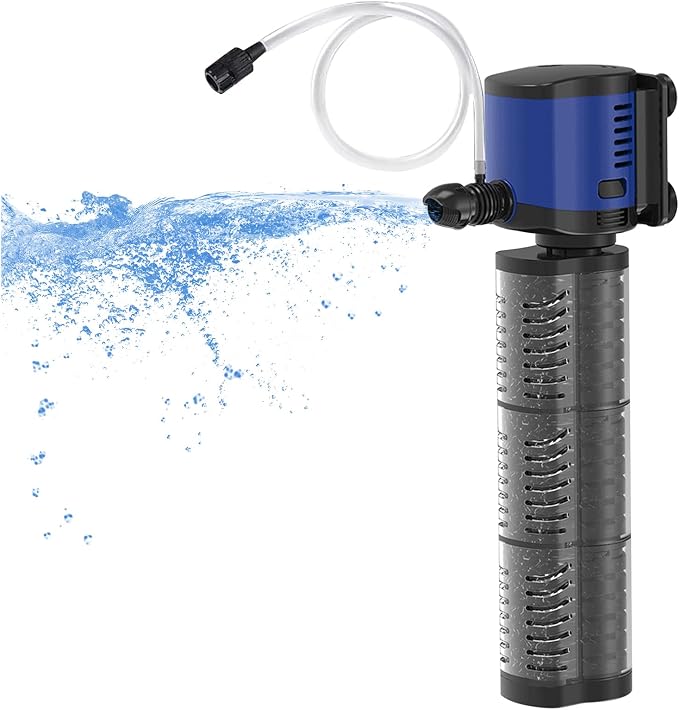 TARARIUM Aquarium Filter Powerful 260GPH