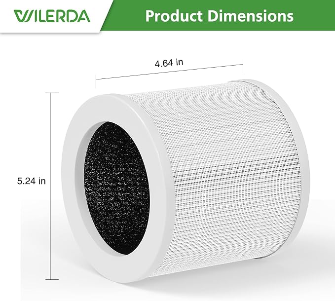 2 Pack A1 Replacement Filter Compatible