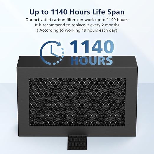2 Pack Activated Carbon Air Filter Cartridge
