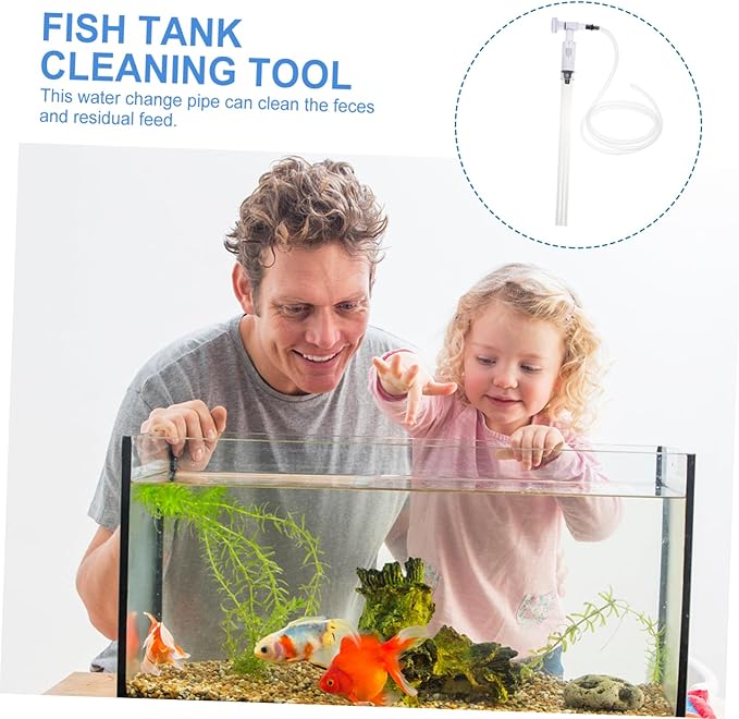 balacoo 2pcs Fish Tank Water Changer Aquarium Cleaning Tool for Change Safe Material Practical Maintenance Accessory for Fish Tanks and Aquariums
