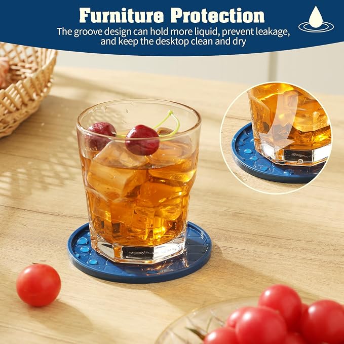 Coasters, Drink Coasters Set of 8