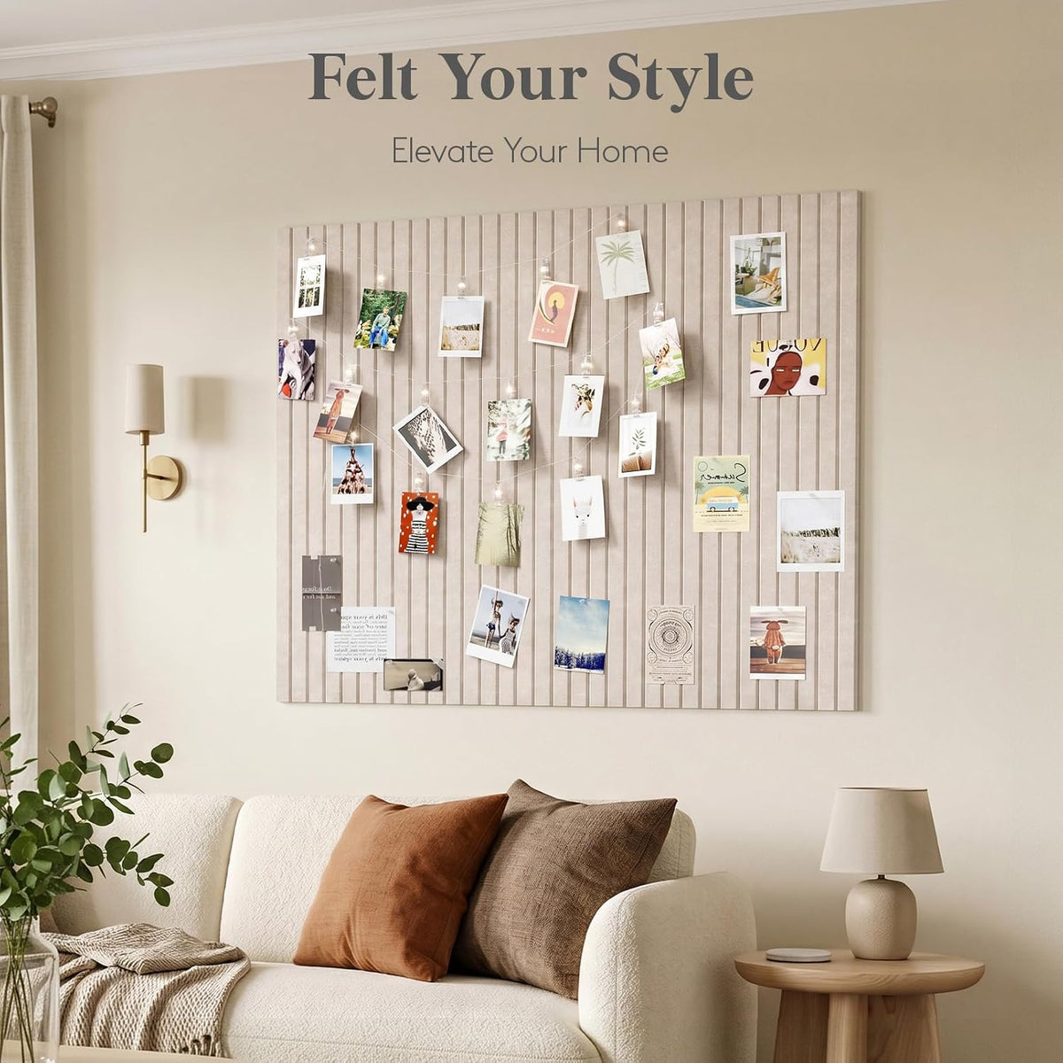 Lifewit Large Felt Bulletin Board with Self-Adhesive 48" x 36" - 12 Pack