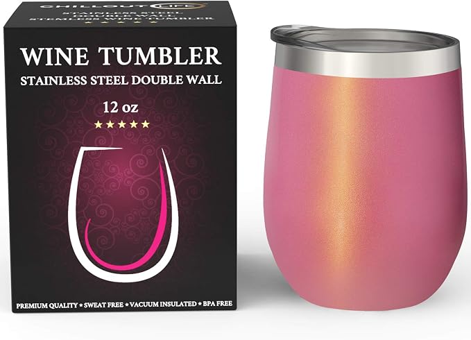 CHILLOUT LIFE 12 oz Stainless Steel Tumbler