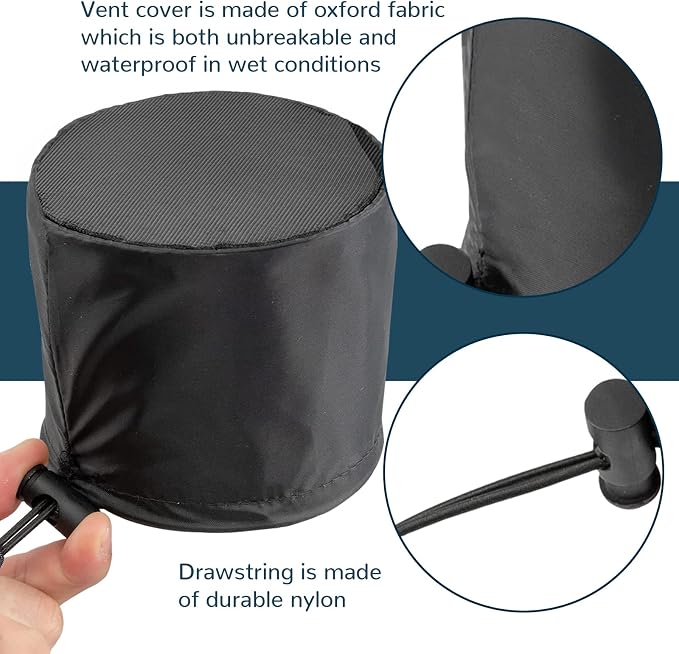 2Pcs 4 Inch Grow Tent Vent Cover Filter, Duct Filter Net
