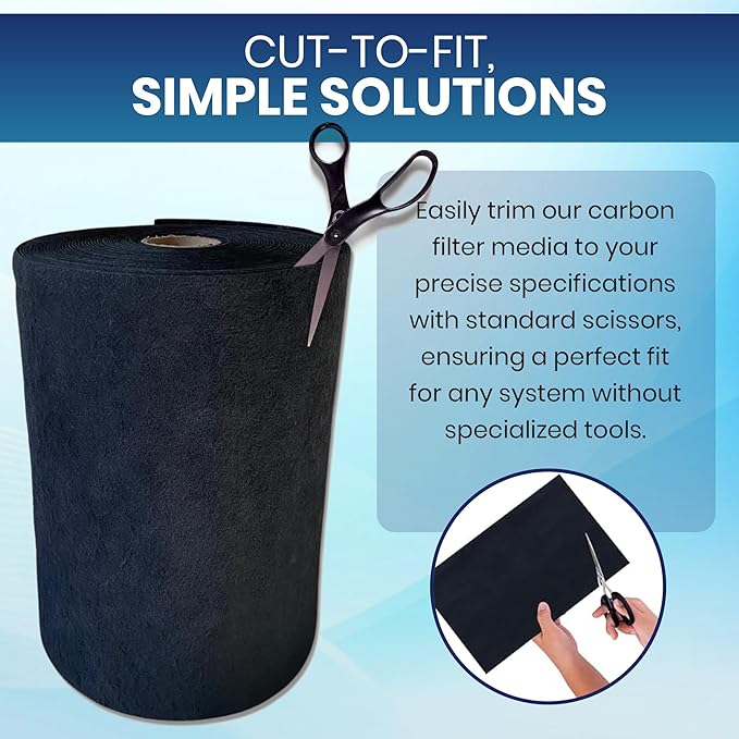 Activated Carbon Filter Media Roll