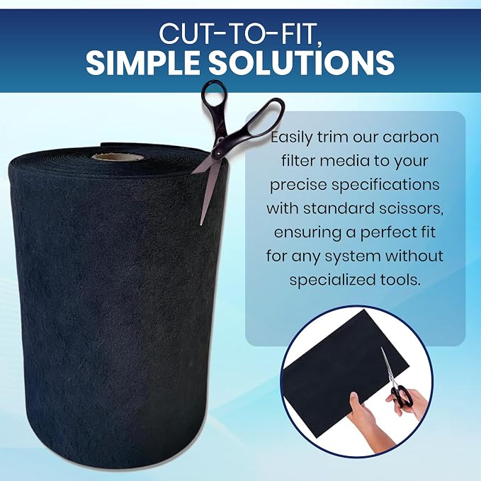 Activated Carbon Filter Media Roll