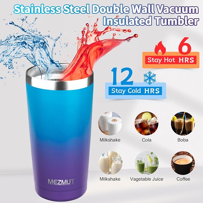 20oz Insulated Tumbler Cup Travel Coffee Mug