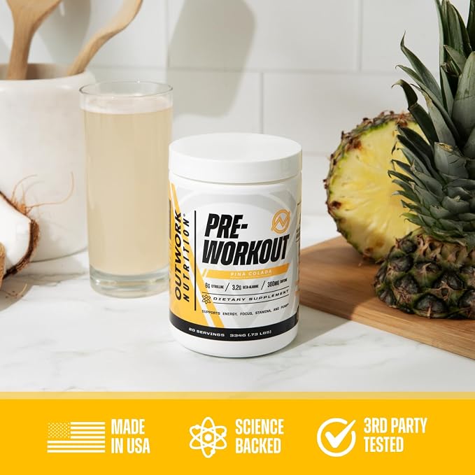 Outwork Nutrition Preworkout for Men & Women