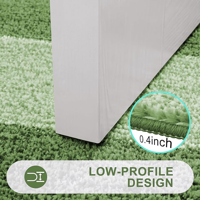 Kitinjoy Indoor Outdoor Door Mat, 48x30 Non-Slip Absorbent Dirt Trapper