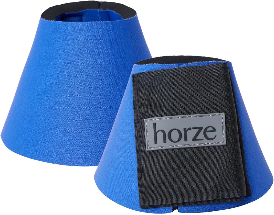 HORZE Pro Overreach Bell Boots for Horses | Neoprene Pair