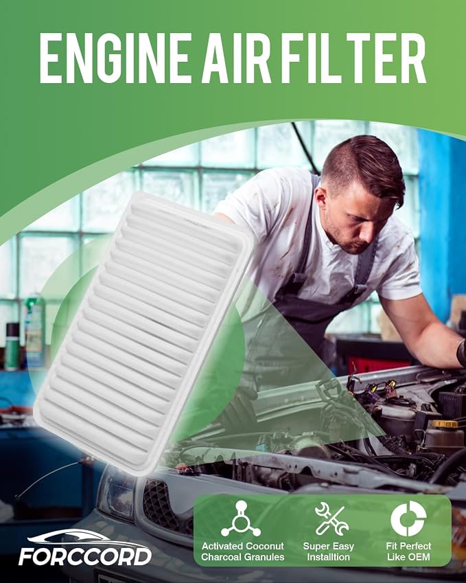 2-Pack CA9360 Engine Air Filter Fits