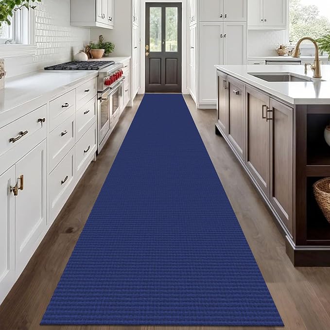 IOHOUZE Washable Exrea Long Hallway Runner Rug 3x20 Non Slip Rubber Backed