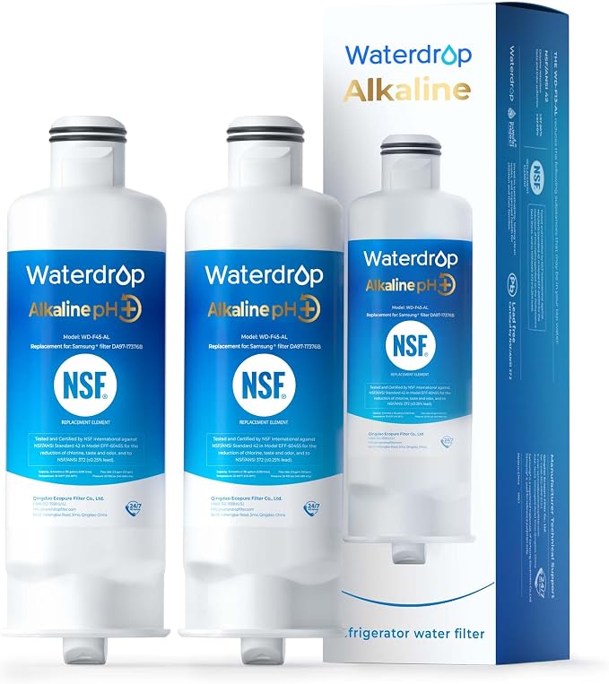 Waterdrop Alkaline DA97-17376B Water Filter, Enhances pH, Replacement