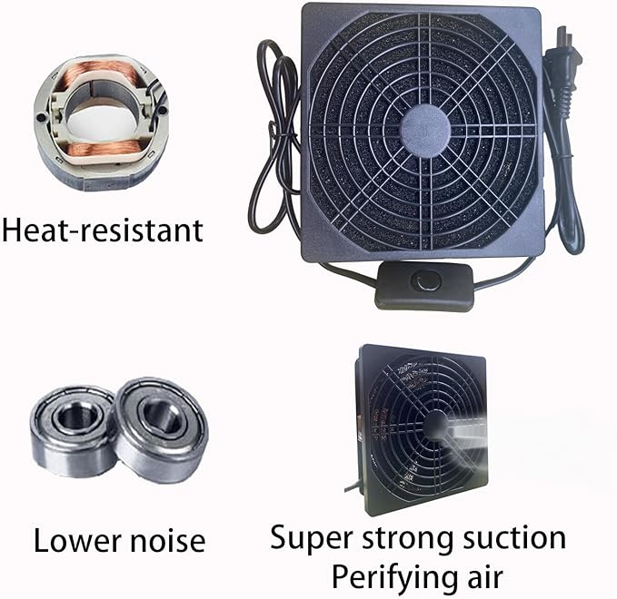 Solder Fume Extractor Soldering Smoke Absorber Welding Smoke Remover