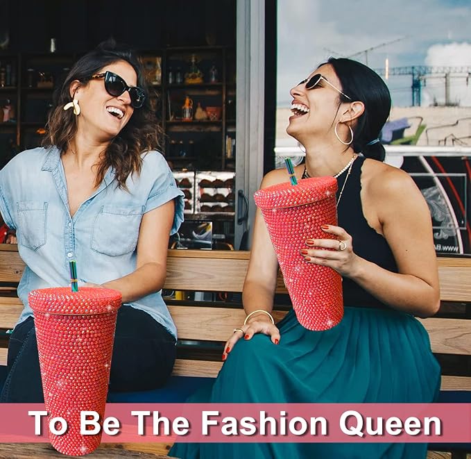 26oz Bling Rhinestone Tumbler