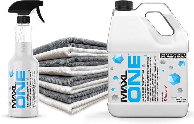 MAXLONE ™ Car Spray with Triphene® Technology, Quick Spray & Wipe Waterless