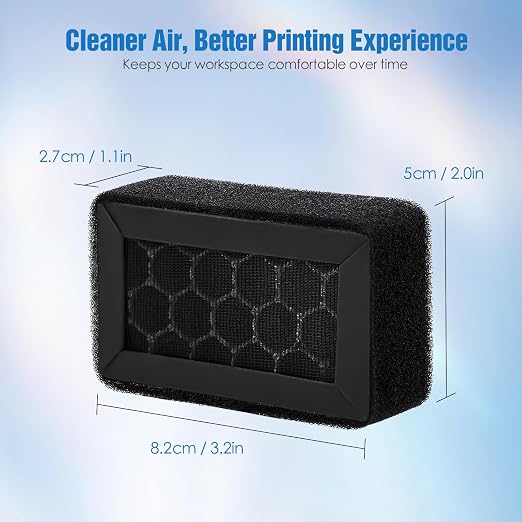 Upgraded Air Filter Cartridge for Bambu Lab X1 / X1C / X1E / P1P / P1S