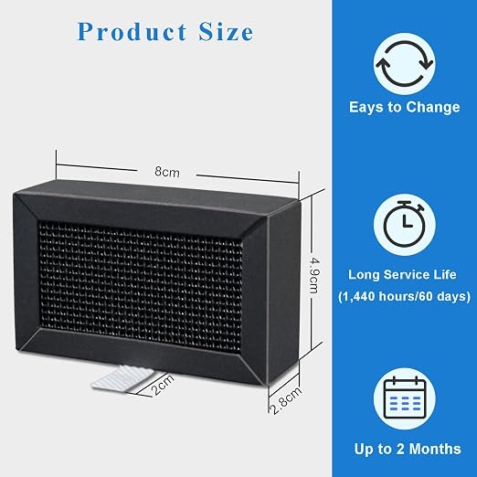 Activated Carbon Air Filter for Bambu Lab X1C/P1P/P1S/X1/X1E